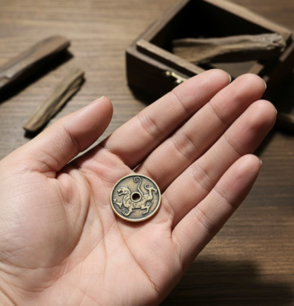 Handmade Four Symbols  (Qinglong/Baihu/Zhuque/Xuanwu) Chinese Style Cultural Creative Pendant